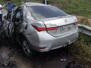 Ex-oficial de justiça de Alagoas morre em grave acidente em Pernambuco