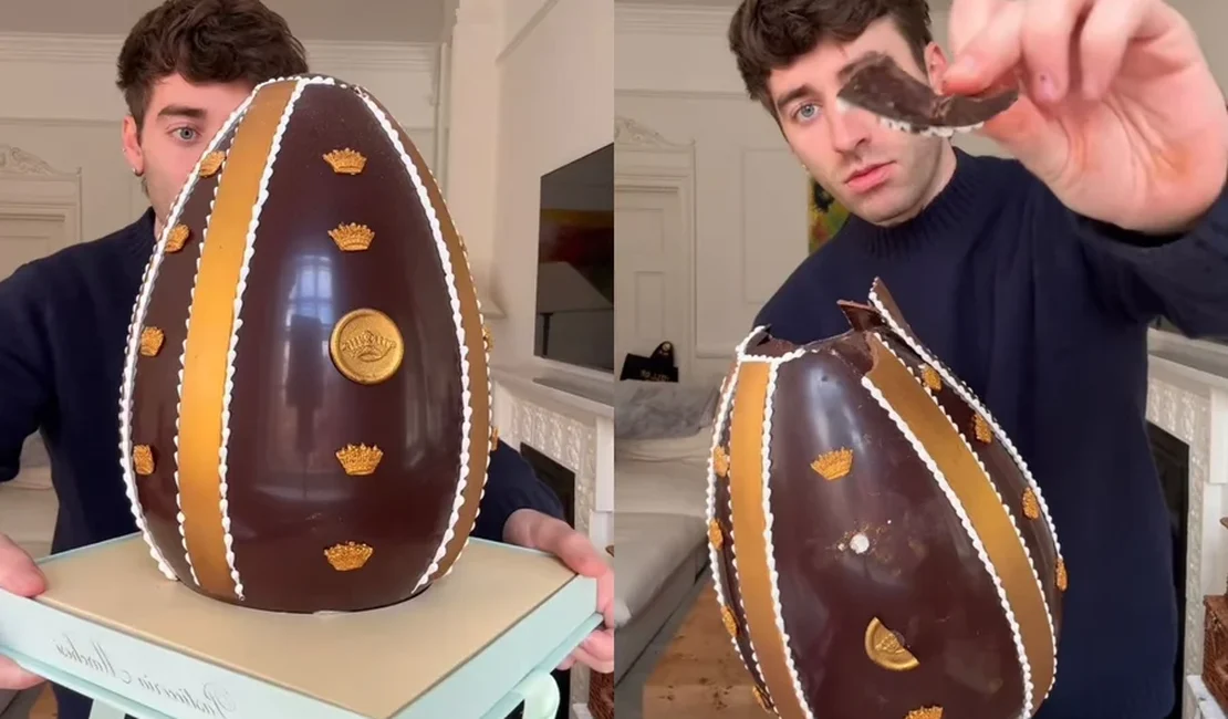 Ovo de Páscoa de luxo de R$ 5 mil causa revolta nas redes