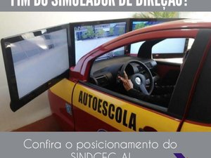 Direção: aulas com simuladores permanecem até regulamentação do Contran