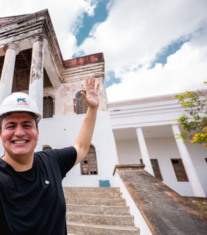 Restauração do Colégio Judith Paiva, em Rio Largo, tem previsão de entrega para 2027