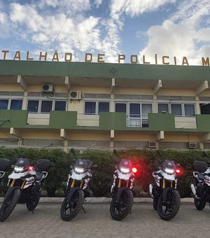 Rocam do 3º BPM recebe novas motocicletas para o trabalho diário