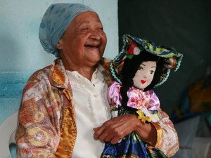 Mestra Menina é  homenageada em exposição no Sesc Arapiraca