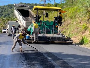 Obras de recuperação da rodovia AL 460 estão 90% concluídas