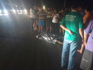 Idoso morre ao ser atropelado no acostamento da AL-110 no Agreste