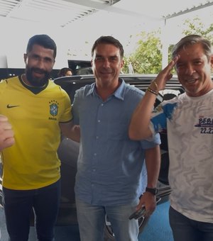 Alfredo Gaspar destaca atuação de Cabo Bebeto e Fábio Costa em agenda com Flávio Bolsonaro