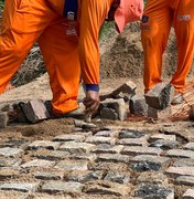 Prefeitura de Palmeira dos índios intensifica obras de pavimentação e drenagem no bairro Vila Nova