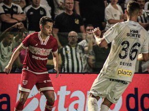 Santos e CRB ficam no empate em jogo de ida pela Copa do Brasil