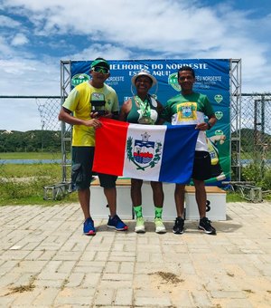 [Vídeo] Ultramaratonista Carminha representa Alagoas e conquista cinco medalhas no Rio Grande do Norte