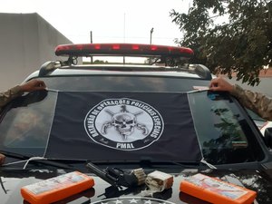 Polícia apreende 2kg de cocaína, revólver e munições em Arapiraca