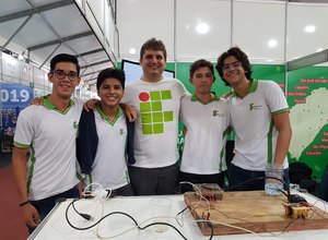 Projeto de irrigação inteligente do Ifal Arapiraca é apresentado na SBPC Jovem
