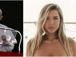 Modelo brasileira que teve foto sexy curtida pelo papa diz que é religiosa e vai à missa