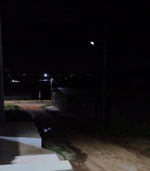 Sem iluminação e pavimentação, Rua no Bairro Canaã em Palmeira prejudica moradores