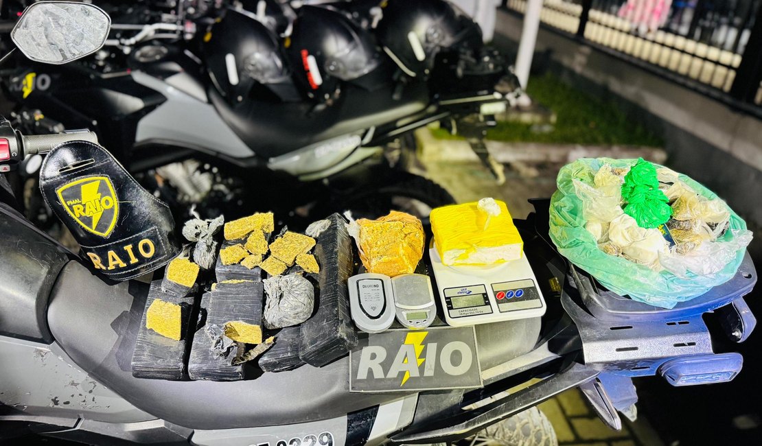 Polícia Militar apreende arma de fogo e mais de 6Kg de drogas em ocorrências na capital e interior