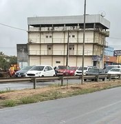 Óleo na pista provoca série de acidentes em Arapiraca