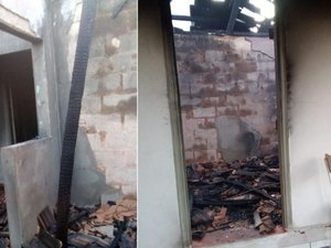 Homem tem 70% do corpo queimado após incêndio em casa; namorada é suspeita 