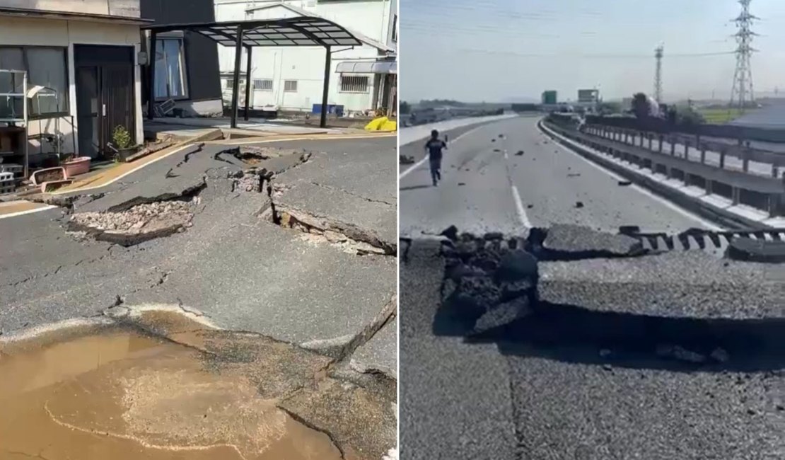 Terremoto de magnitude 7,1 deixa mortos e feridos no Japão