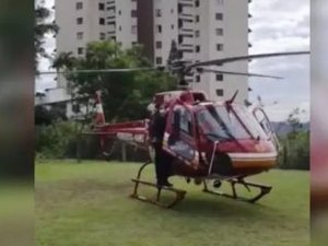 SC: Criança de 6 anos é atacada por cobra venenosa e resgatada com helicóptero