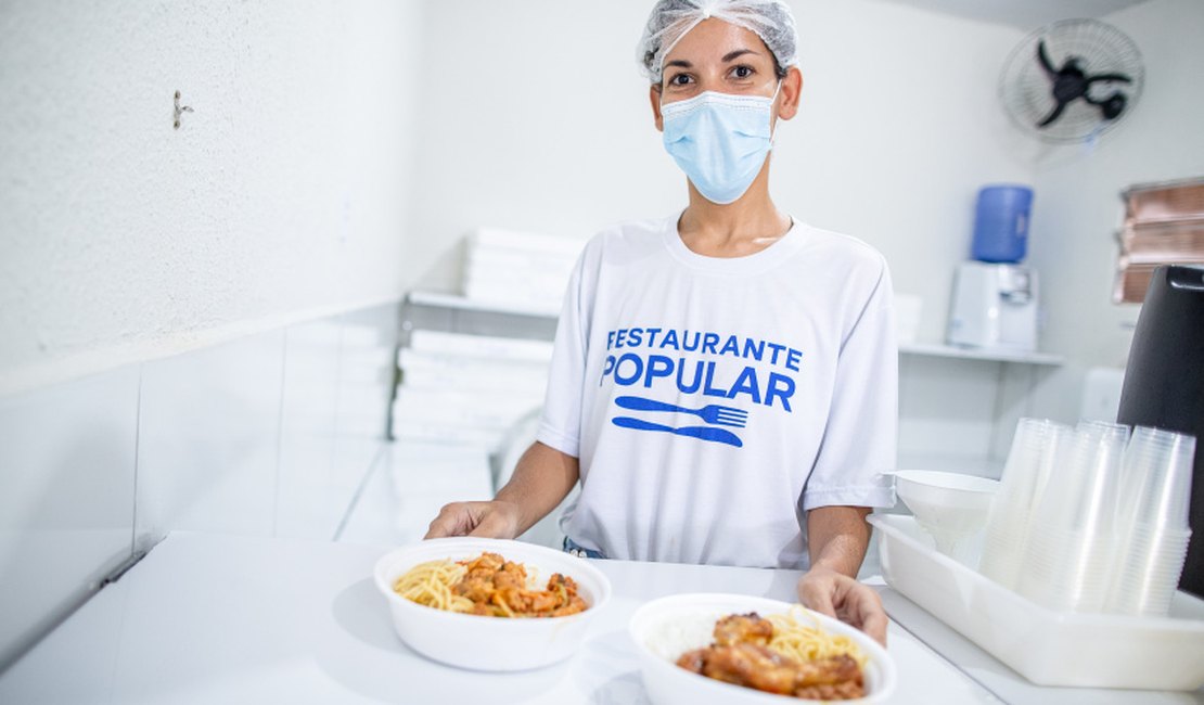 Mais uma unidade do Restaurante Popular de Maceió começa a funcionar em Ipioca