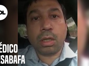 Médico desabafa sobre irresponsabilidades na pandemia: Parem de fazer m***