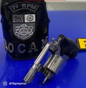 Homem é preso por porte ilegal de arma de fogo em Santana do Ipanema