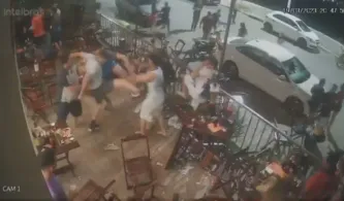Grupo invade bar para agredir torcedores rivais em Minas Gerais
