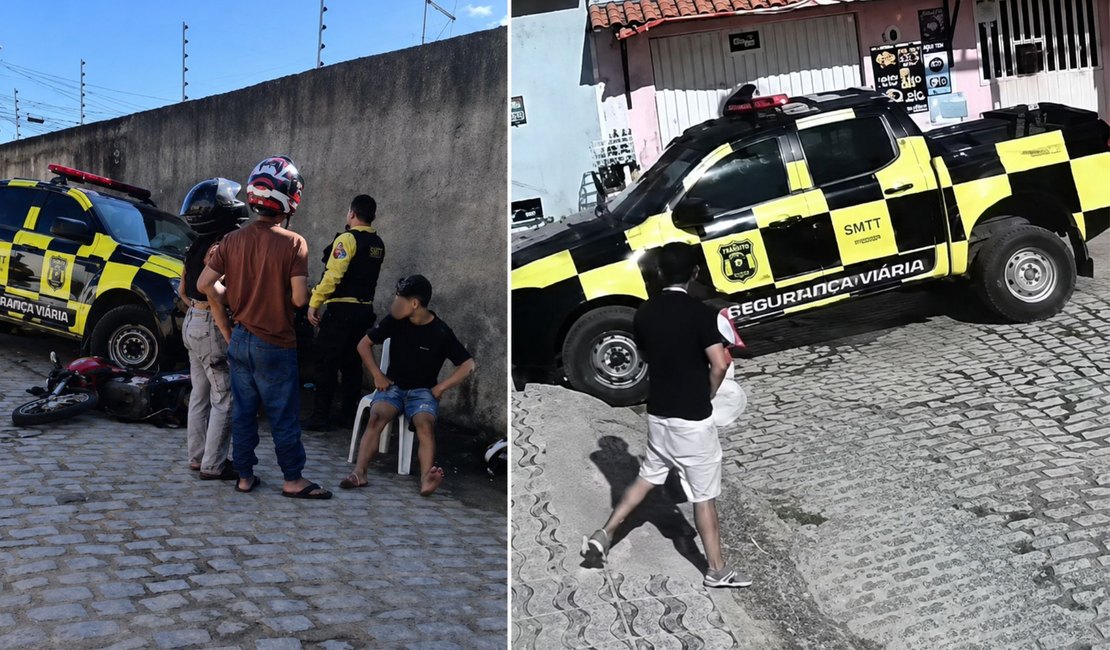 SMTT afasta agente após perseguição que quase atinge homem com bebê