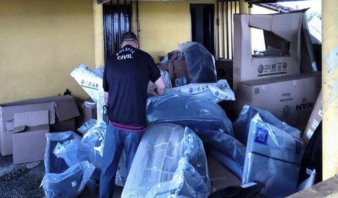 Carga avaliada em meio milhão é recuperada em Igreja Nova