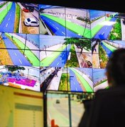 Câmeras de videomonitoramento reforçam segurança na nova orla de Maceió