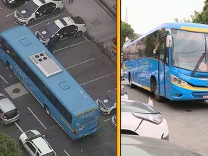 Criminosos sequestram ônibus, roubam passageiros e obrigam motorista a desviar até a Maré