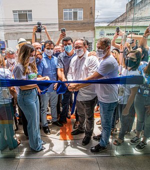 Nova sede do CadÚnico de Arapiraca é inaugurada em prédio histórico da Avenida Rio Branco