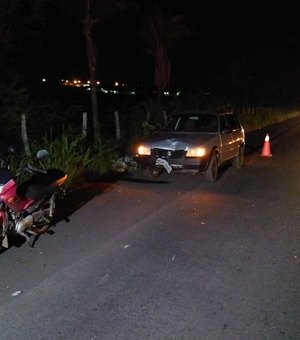 Colisão envolvendo quatro veículos deixa motoqueiro morto em Arapiraca