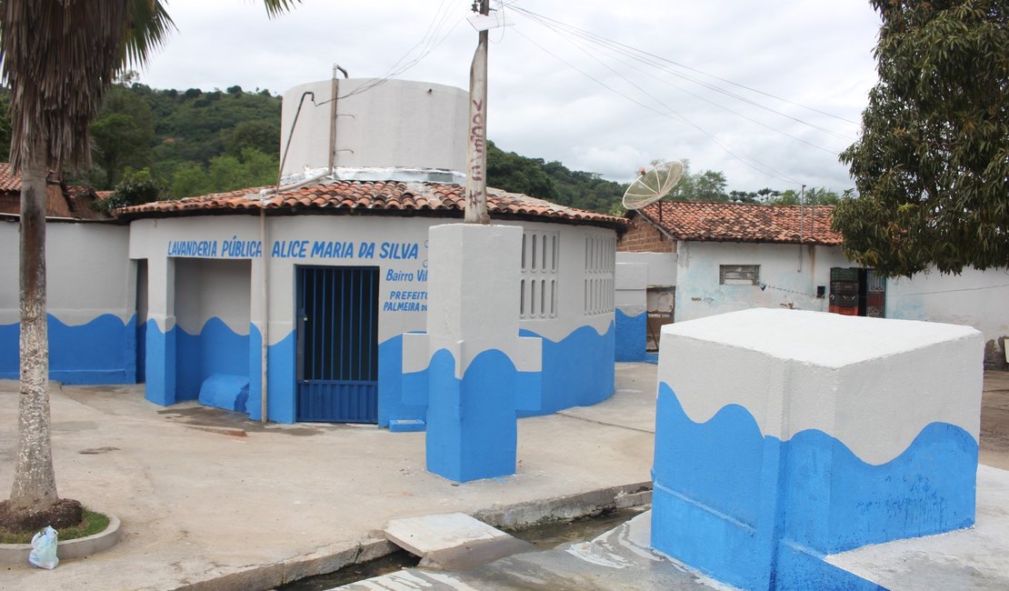 Prefeito Júlio Cezar reinaugura Lavanderia Pública no bairro Vila Nova