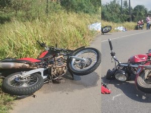 Colisão entre duas motos deixa uma pessoa morta na rodovia AL-110, em Arapiraca