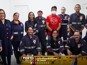 Socorristas de Porto Calvo participam de capacitação do SAMU