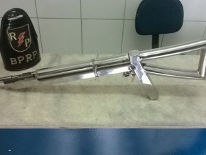 Rádio Patrulha apreende arma de fabricação caseira no Jacintinho