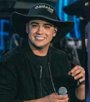 Natanzinho Lima tem palco invadido por fã e acaba mordido durante show na Paraíba