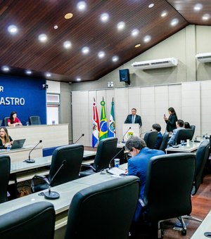 Câmara de Maceió: vereadores realizam discussão sobre nota técnica do Serviço Geológico do Brasil