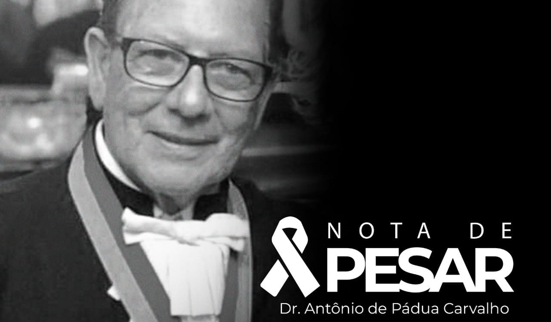 Morre aos 81 anos, Antônio de Pádua Carvalho, especialista em cirurgia bariátrica