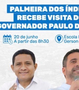 Prefeitura de Palmeira e Governo do Estado confirmam agenda de trabalho nesta segunda (20)