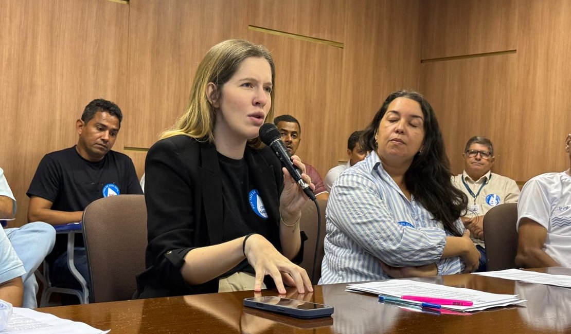 Cibele Moura defende projeto que assegura direitos de funcionários da Casal diante de possível privatização