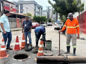 Operação Língua Suja identifica dois vazamentos de esgoto da BRK na Pajuçara