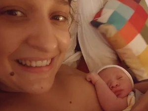 Carlos Alberto de Nóbrega anuncia o nascimento do primeiro bisneto