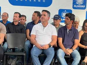 Paulo Dantas nega candidatura em 2026 durante inauguração de obras em União dos Palmares
