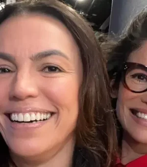 Renata Vasconcellos se confunde e volta ao trabalho um dia antes do fim das férias