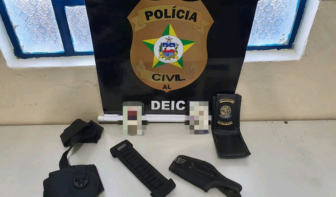 Preso homem que usava carteira falsa de policial civil de Pernambuco