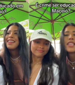 'Proibido cumprimentar?': turistas reclamam da recepção em Maceió; vídeo viraliza