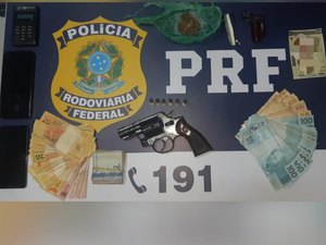 PRF/AL detém sete pessoas por crimes diversos nessa segunda-feira