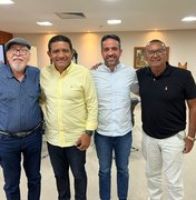 Prefeito Júlio Cezar cumpre agenda de trabalho com o governador Paulo Dantas