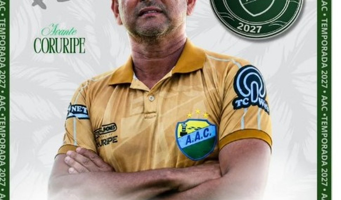 Com Jaelson Marcelino no comando, Coruripe deve se apresentar no fim de novembro