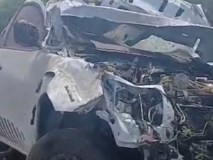 Delegado perde controle de veículo e cai de ponte ao desviar de animal na AL-220